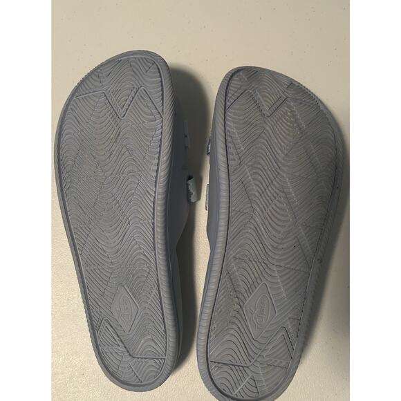 Chaco Slides Sandals Gray/Blue Womens Size 12 - Picture 4 of 6